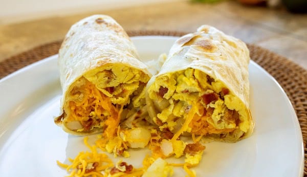 California Breakfast Burrito.
