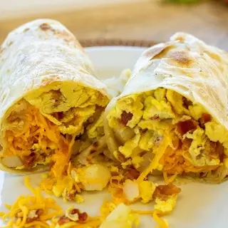 California Breakfast Burrito