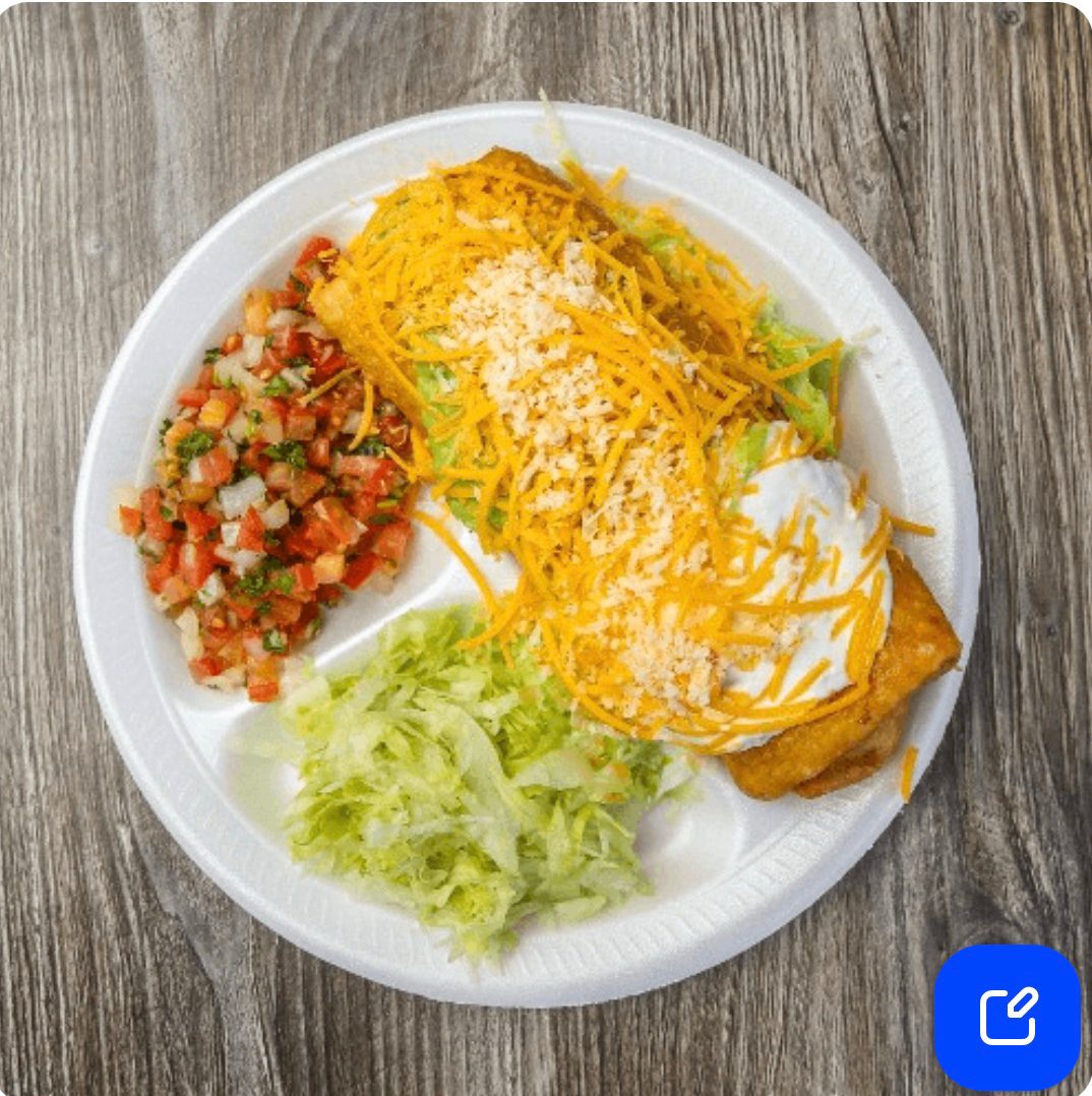 Carnitas Chimichanga.