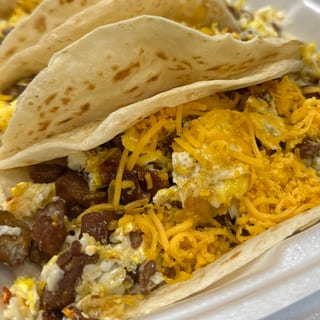 Sausage Breakfast Burrito