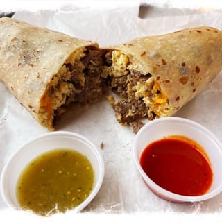 Asada Breakfast Burrito