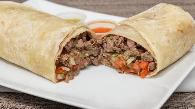 13. Carne Asada Burrito.