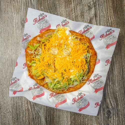 Flying Saucer Tostada.