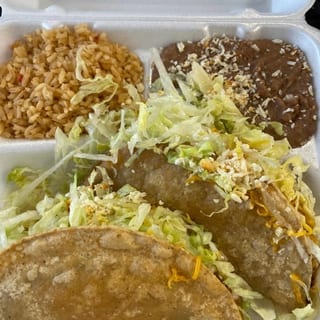 Combo # 4. Two Beef Tacos