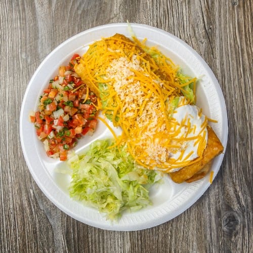 Beef Chimichanga.