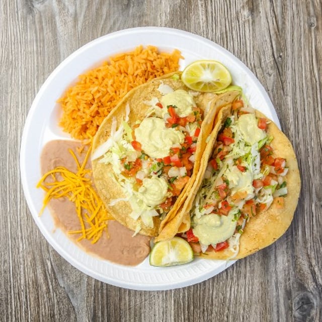 12. Two Baja Fish Tacos.