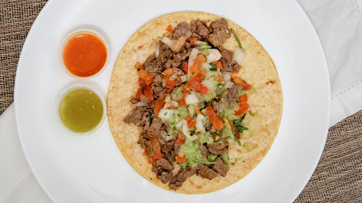 Adobada Soft Taco.