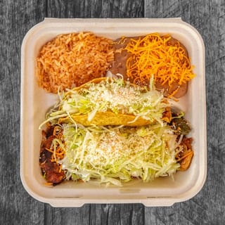Combo # 15 Chile Relleno, Beef Taco