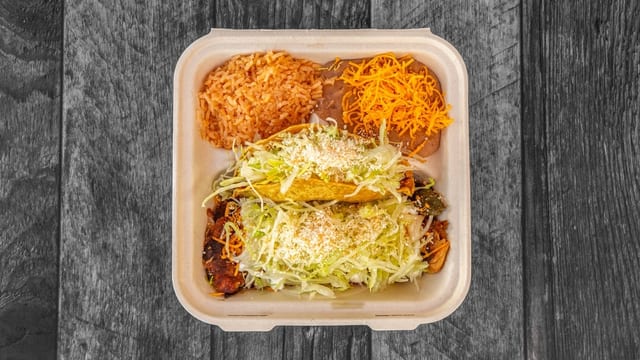 Combo # 15  Chile Relleno, Beef Taco.