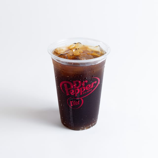 Diet Dr Pepper.
