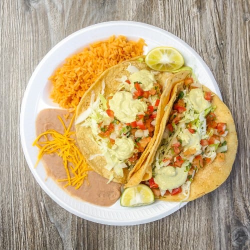 Two Fish Tacos.