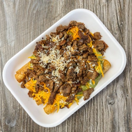 Super Rolled Tacos.