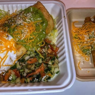 Beef Torta - Beans, Cheese, Guacamole, Lettuce, Beef - O