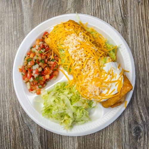 Carne Asada Chimichanga.