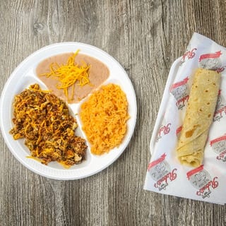 COMBO 8.  MACHACA PLATE - , MACHACA