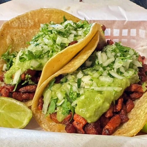 Carnitas Soft Taco.