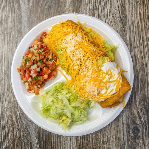Chicken Chimichanga.